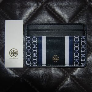 New Tory Burch Gemini Link Slim Card Case